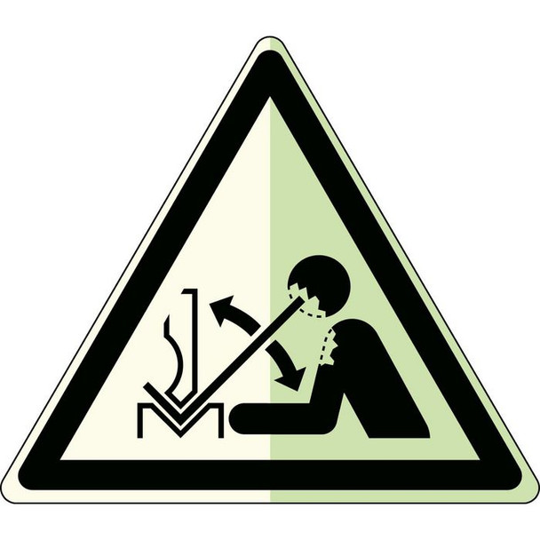 Brady W/W032/NT-SA-PHOLUMC-TRI 150/1-B Glow-in-the-dark safety sign W/W032/NT-SA-PHOLUMC-TRI 150/1-B