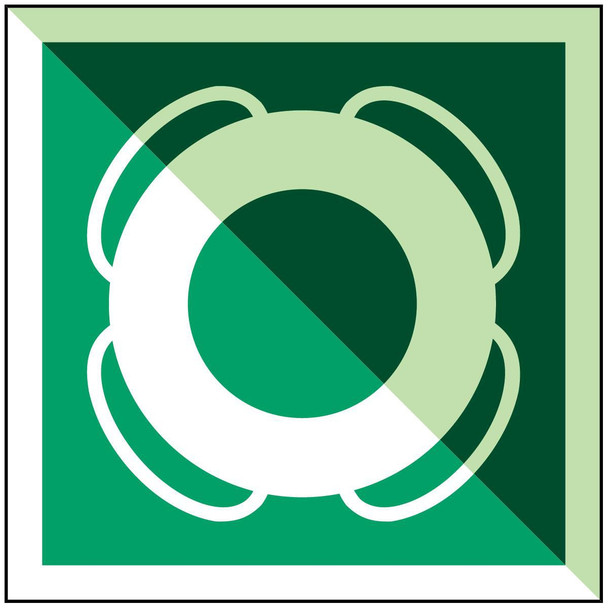 Brady E/IMO307-PP-PHOLUMB-150X150/1-B Lifebuoy - IMO E/IMO307-PP-PHOLUMB-150X150/1-B