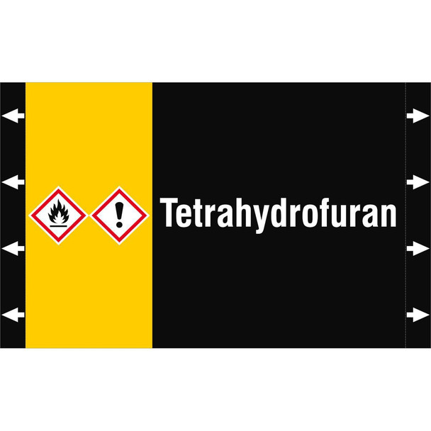 Brady ISO20560PM-340X210-TETRAHYDROFURAN ISO 20560 Pipe Markers - ISO20560PM-340X210-TETRAHYDROFURAN