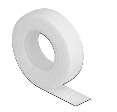 ProXtend CM-HL2510W Hook and Loop Roll 25m x 10mm CM-HL2510W
