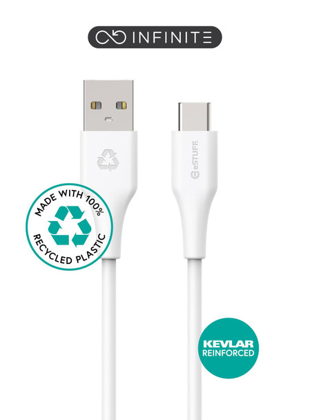 eSTUFF ES605270 INFINITE USB-C to USB-A Cable ES605270