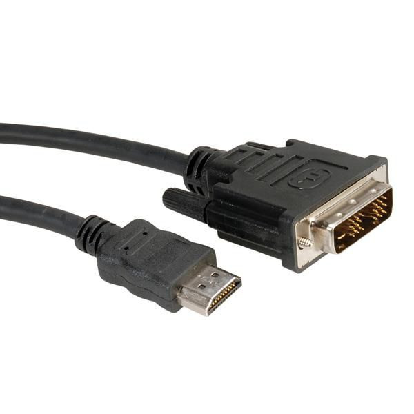 Roline 11.04.5522 Dvi Cable. Dvi 18+1 M - 11.04.5522