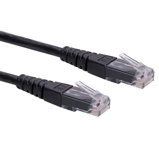 Roline 21.15.1545 Utp Patch Cord Cat.6. Black 2M 21.15.1545