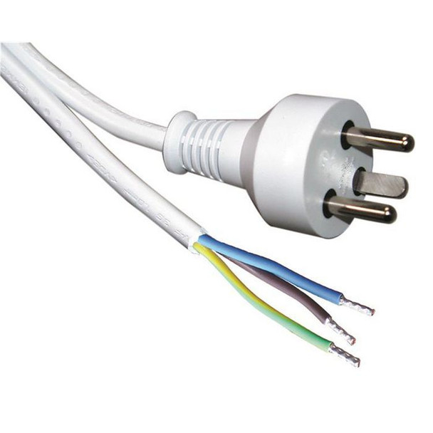 Roline 30.16.9011 Power Cable White 4 M Power 30.16.9011