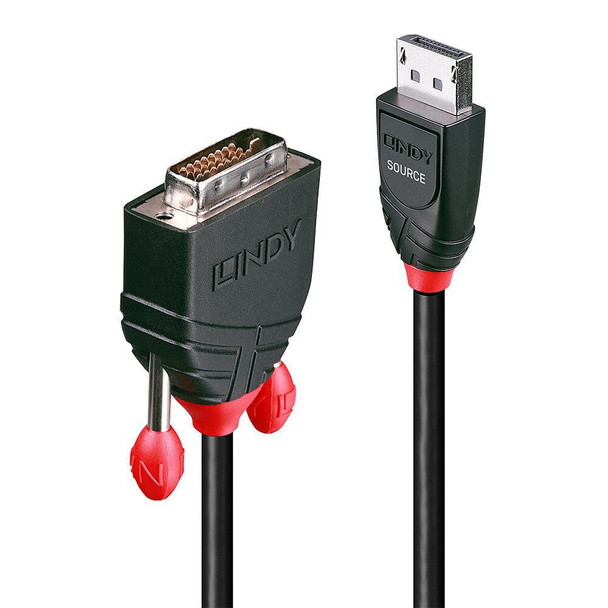 Lindy 41490 1M Displayport To Dvi Cable 41490