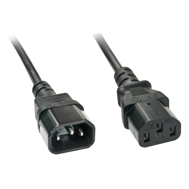 Lindy 30331 2M C14 To C13 Extension Cable 30331