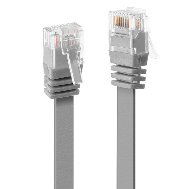Lindy 47492 2M Cat.6 U/Utp Flat Cable. 47492