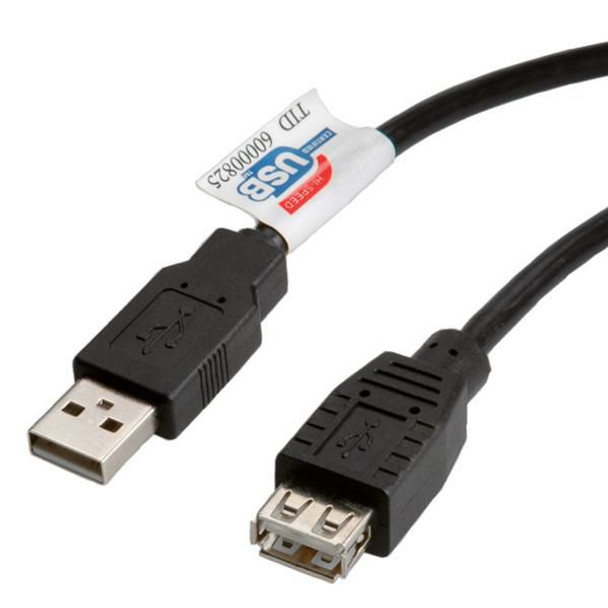 Roline 11.02.8960 Usb 2.0 Cable. A - A. M/F 3 M 11.02.8960