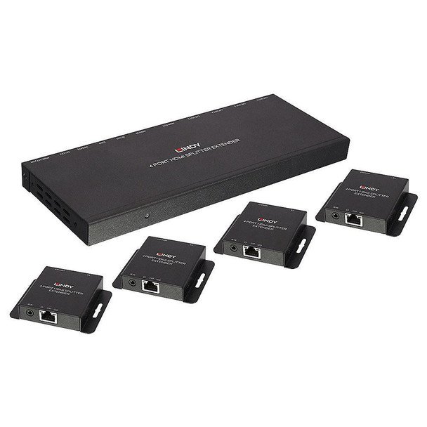 Lindy 38155 50M Cat.6 4 Port Hdmi & Ir 38155