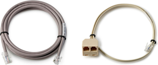HP 5UU45AA Serial Cable Grey Rj-12 Rj-45 5UU45AA