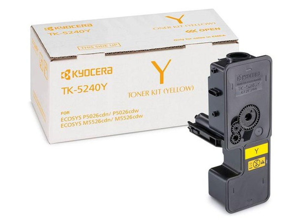 Kyocera 0T2R7ANL Tk-5240Y Toner Cartridge 1 0T2R7ANL