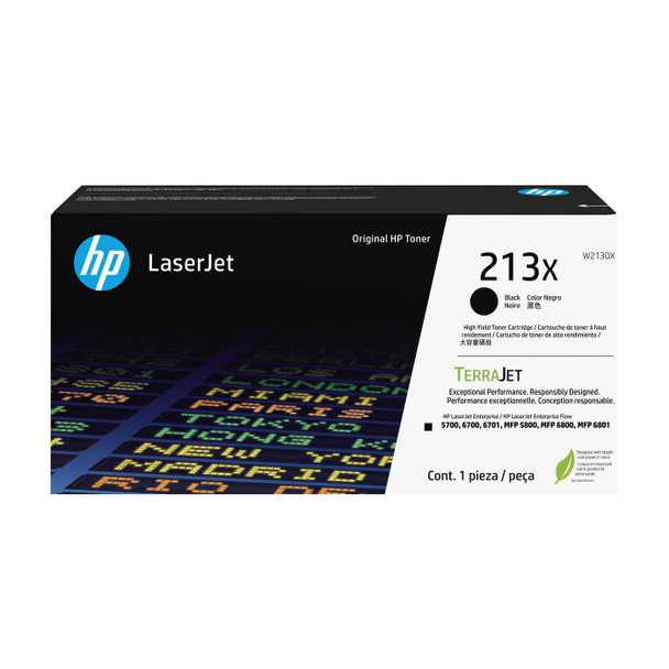 HP W2130X 213X High Yield Black W2130X