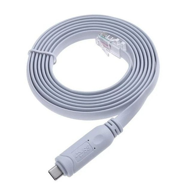 MicroConnect MC-USBCETHM USB-C - RJ45 Console Cable M-M MC-USBCETHM