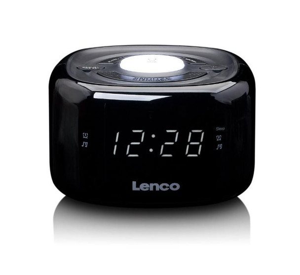 Lenco CR-12BK Clock Digital Black CR-12BK