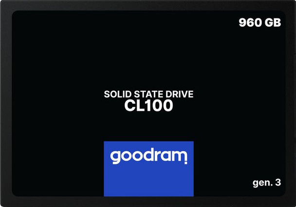 Goodram SSDPR-CL100-960-G3 Cl100 Gen.3 2.5" 960 Gb SSDPR-CL100-960-G3