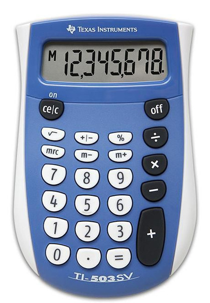 Texas Instruments TI 503 SV Ti-503 Sv Calculator Pocket TI 503 SV
