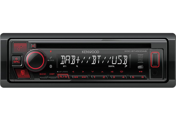 Kenwood KDCBT450DAB Kdc-Bt450Dab Car Media KDCBT450DAB