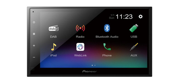 Pioneer 1026881 Dmh-A340Dab Black 200 W 1026881