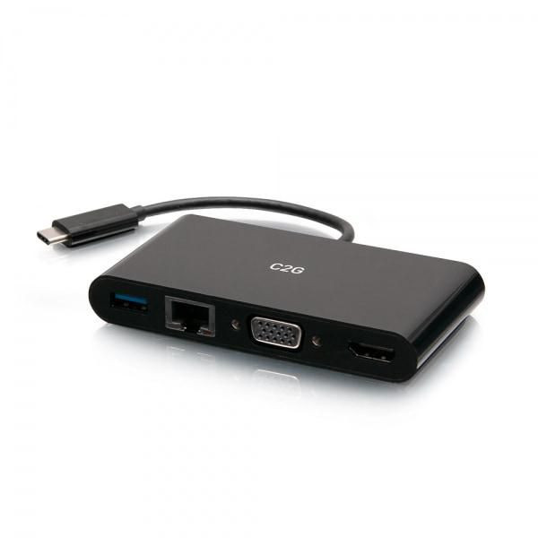 C2G C2G29828 Usb-C� To Hdmi�. Vga. Usb-A. C2G29828