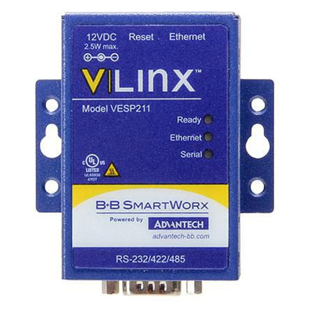 Advantech BB-VESP211 Serial Device Server. One ETH BB-VESP211