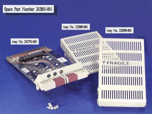 HP 242801-001-RFB Drive Tray HTPLG-SCA. Compaq 242801-001-RFB