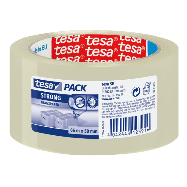 Tesa 57167-00000-07 Clear Strong 66 M 57167-00000-07