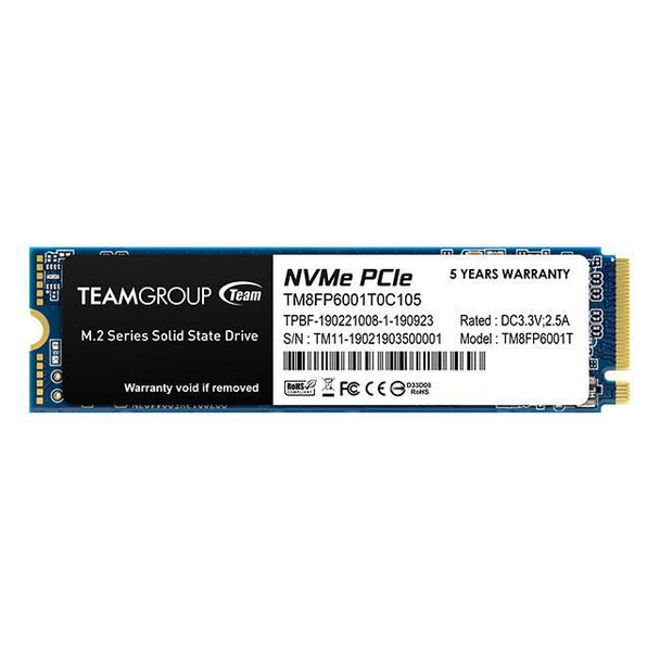Team Group TM8FP6001T0C101 Mp33 M.2 1000 Gb Pci Express TM8FP6001T0C101