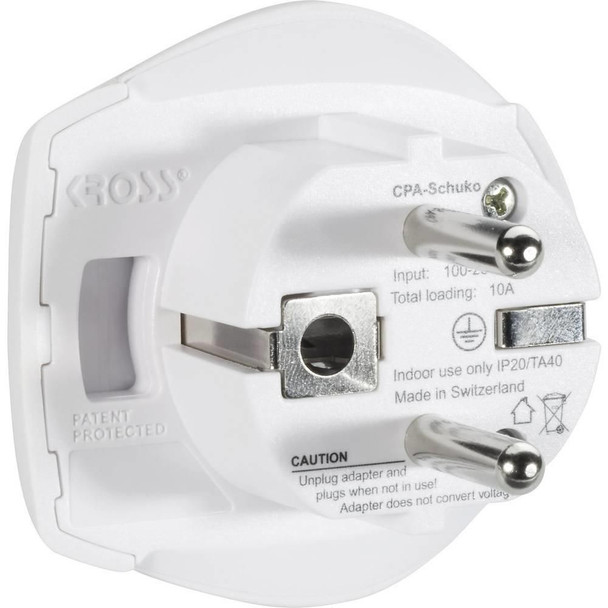 SKROSS 1.500211-E 1500211-E Power Plug Adapter 1.500211-E