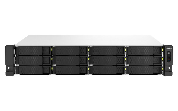 QNAP TS-1264U-RP-8G 2U 12-Bay rackmount NAS. TS-1264U-RP-8G