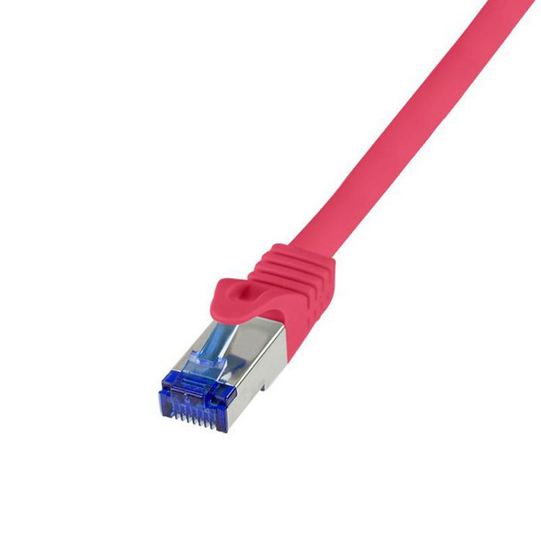 LogiLink C6A084S Networking Cable Red 7.5 M C6A084S