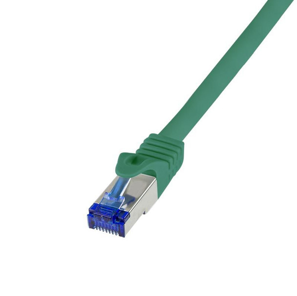 LogiLink C6A075S Networking Cable Green 5 M C6A075S