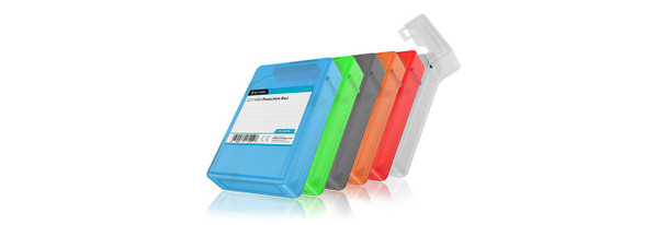 ICY BOX IB-AC602B-6 Pouch Case Plastic Blue. IB-AC602B-6