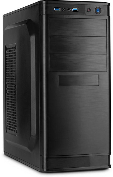 Inter-Tech 88881236 It-5905 Midi Tower Black 88881236