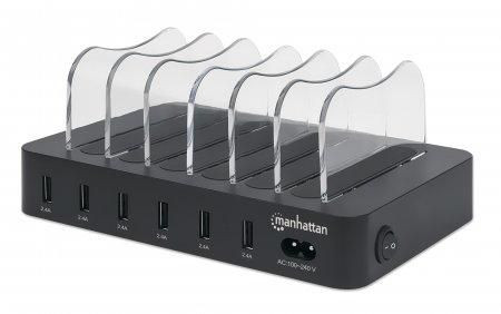 Manhattan 102254 Charging Station. 6X Usb-A 102254