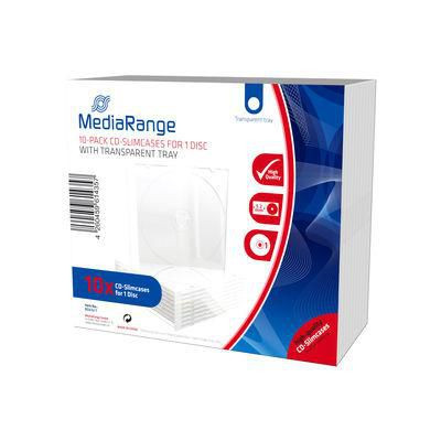 MediaRange BOX32-T Cd Slimcase for 1 Disc. BOX32-T