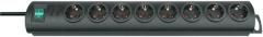 Brennenstuhl 1153300128 Primera-Line Black 8 Ac 1153300128