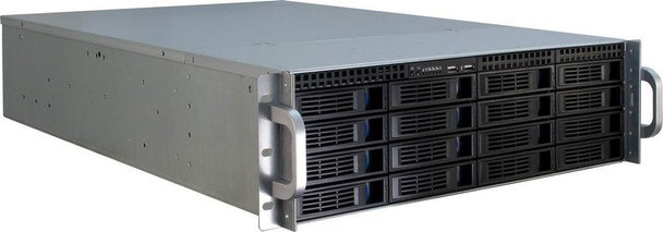 Inter-Tech 88887119 3U-3416 Rack Black 88887119