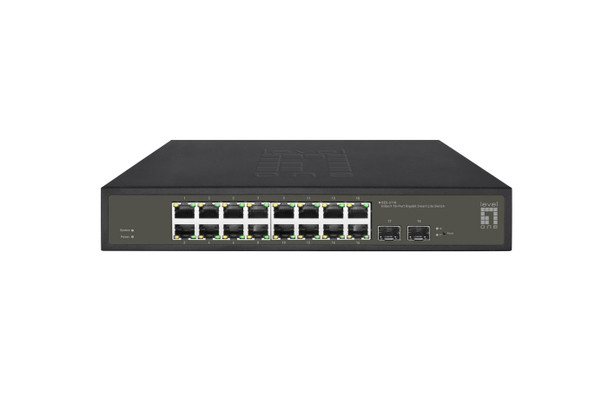 LevelOne GES-2118 Hilbert 18-Port Gigabit Smart GES-2118