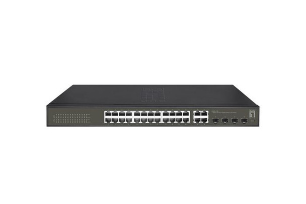 LevelOne GES-2128 Hilbert 28-Port Gigabit Smart GES-2128