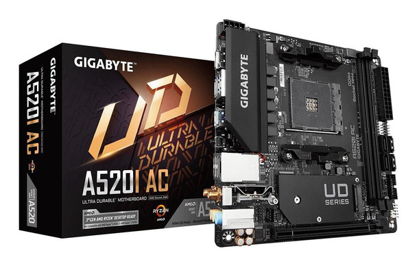 Gigabyte A520I AC Motherboard Amd A520 Socket A520I AC