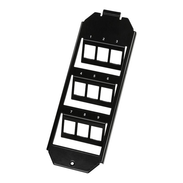 LogiLink NK4061 Wall Plate/Switch Cover Black NK4061