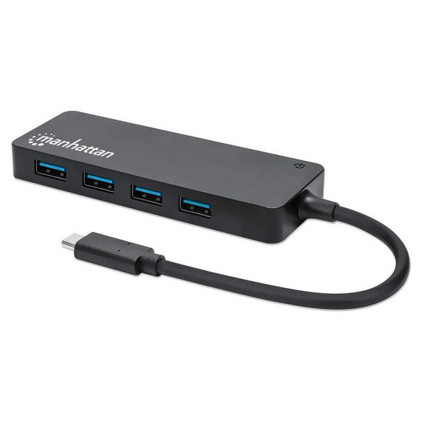 Manhattan 164924 Usb-C Dock/Hub. Ports 4: 164924
