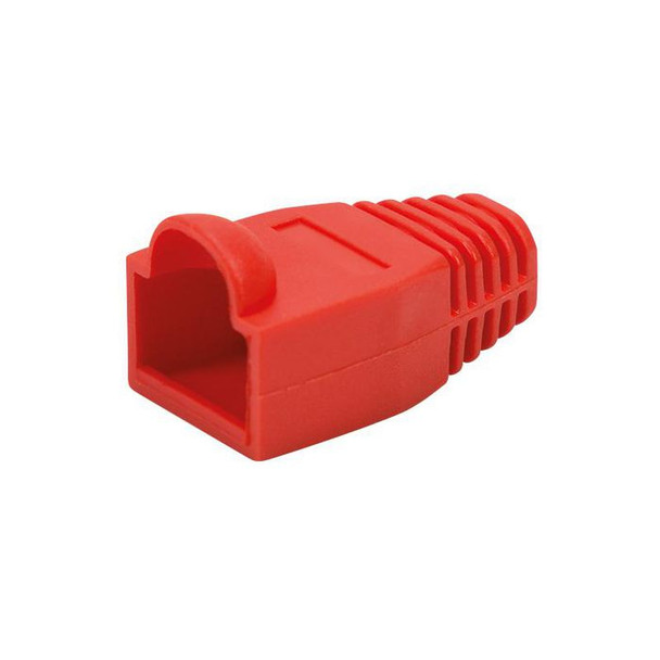 LogiLink MP0068 Cable Boot Red 50 PcS MP0068