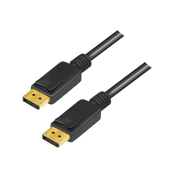 LogiLink CV0139 Displayport Cable 5 M Black CV0139