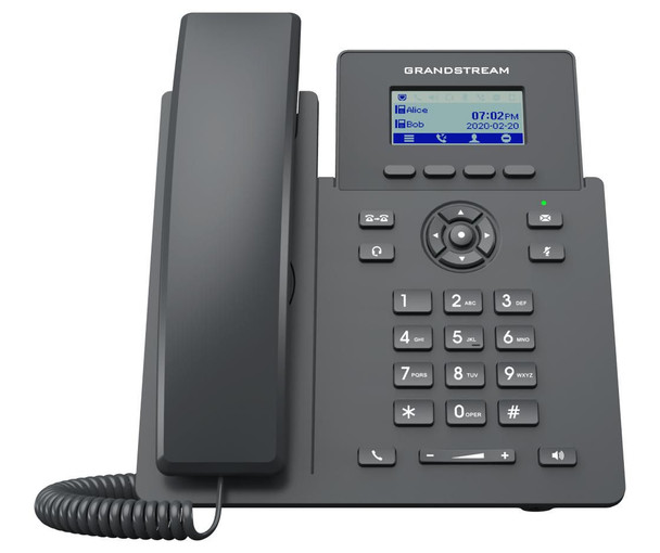 Grandstream GRP2601P Ip Phone Black 2 Lines Lcd GRP2601P