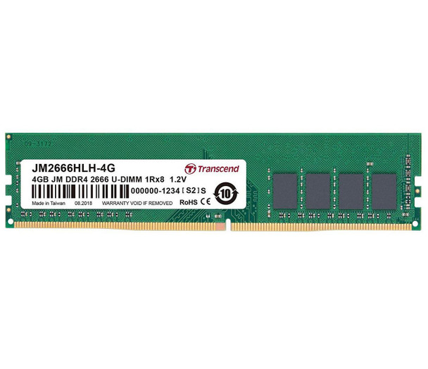 Transcend JM2666HLH-4G Memory Module 4 Gb 1 X 4 Gb JM2666HLH-4G