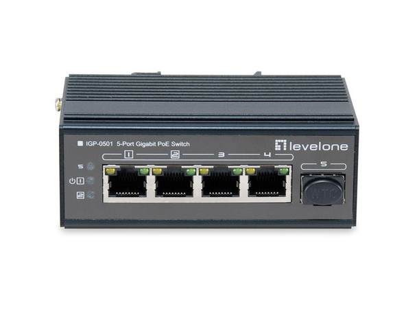 LevelOne IGP-0501 5-Port Gigabit Industrial IGP-0501