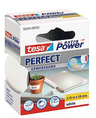 Tesa 56343-00035-03 Stationery Tape 2.75 M White 56343-00035-03