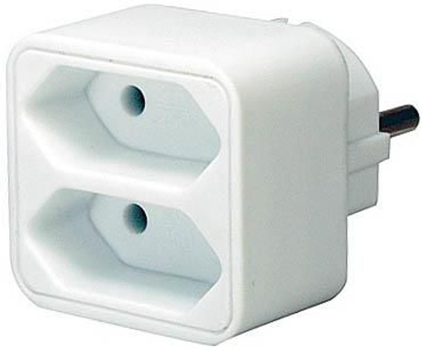 Brennenstuhl 1508030 Power Plug Adapter White 1508030