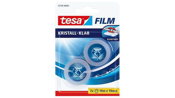 Tesa 57759-00001-01 57759 10 M Transparent 2 PcS 57759-00001-01